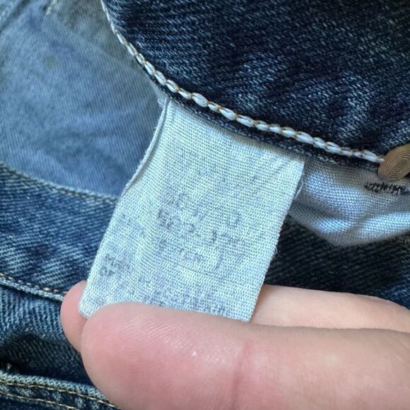 Wrangler Jeans Sliver Edition Men’s Size 36x29 Workwear Heavy Denim Used Marks - Picture 9 of 13